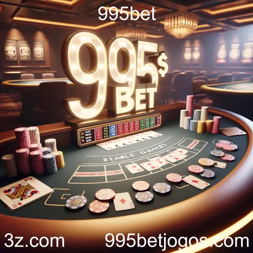 Imagem promocional da 995bet mostrando a plataforma e suas vantagens